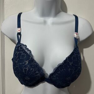 Victoria's Secret Navy Lace Bra